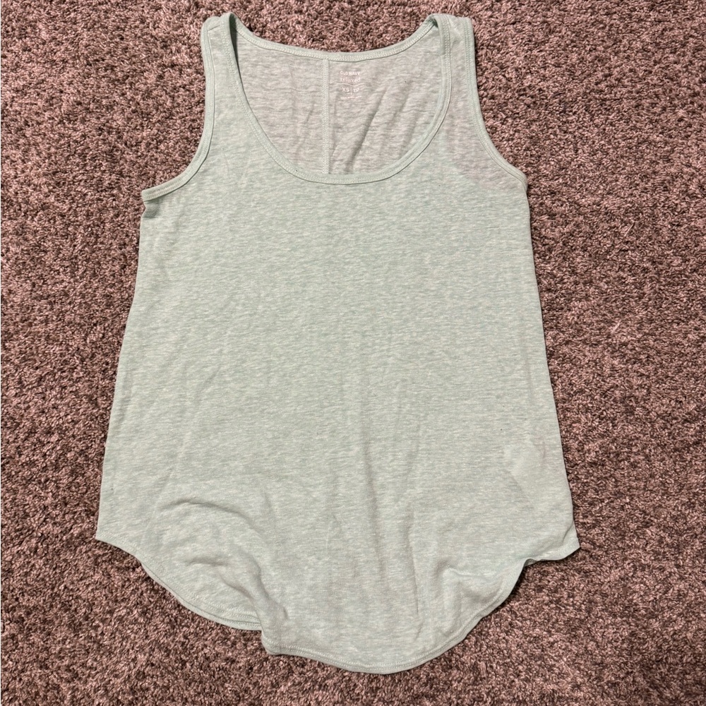 Old Navy Mint Relaxed Tank Top